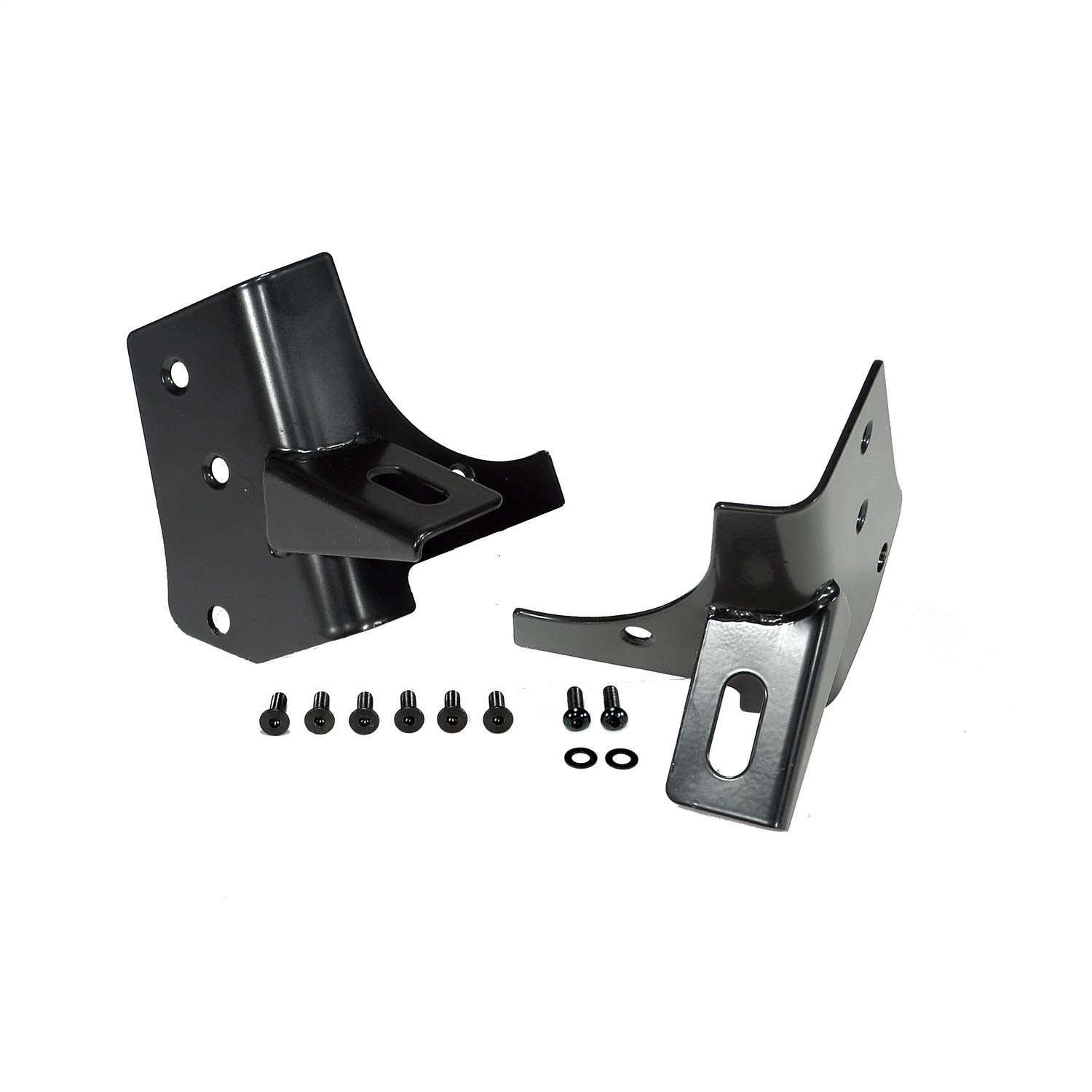 RUGGED RIDGE / WINDSHIELD LIGHT BRACKETS / 97-99 WRANGLER