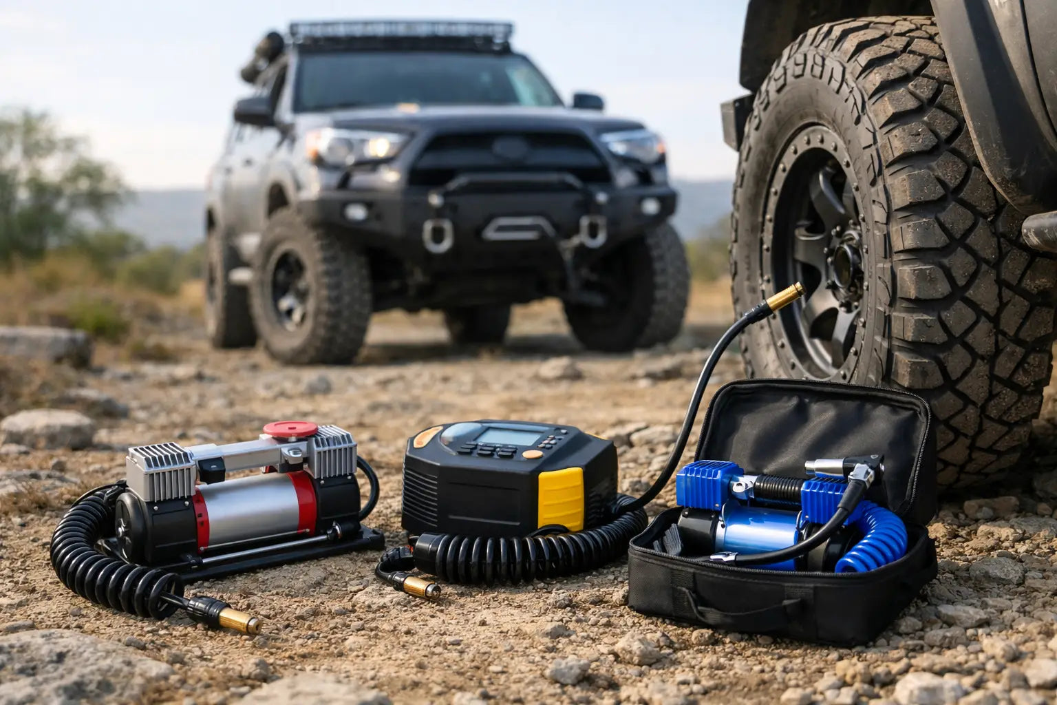 Mejores compresores de aire portátiles para 4x4