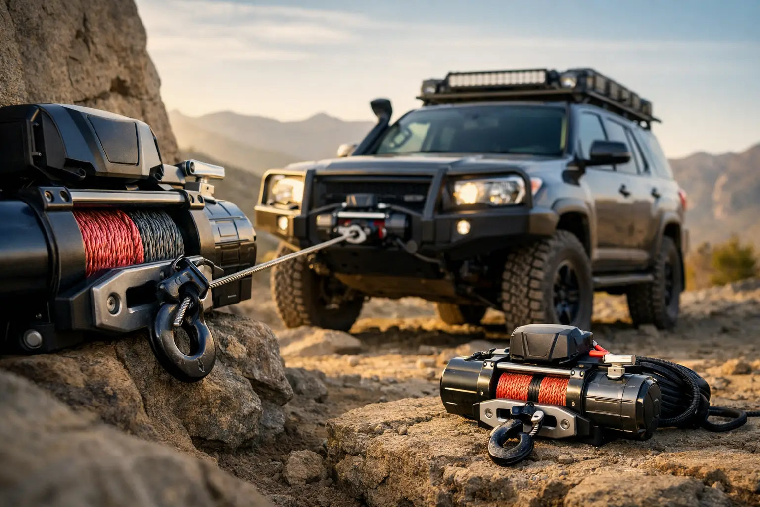 Los mejores winches para overlanding