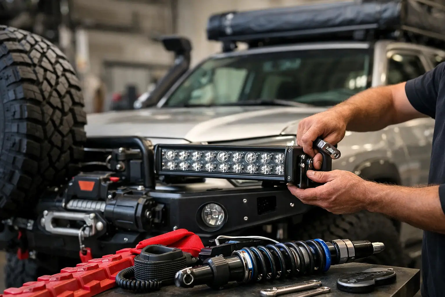 Instalación de accesorios 4x4 sin errores