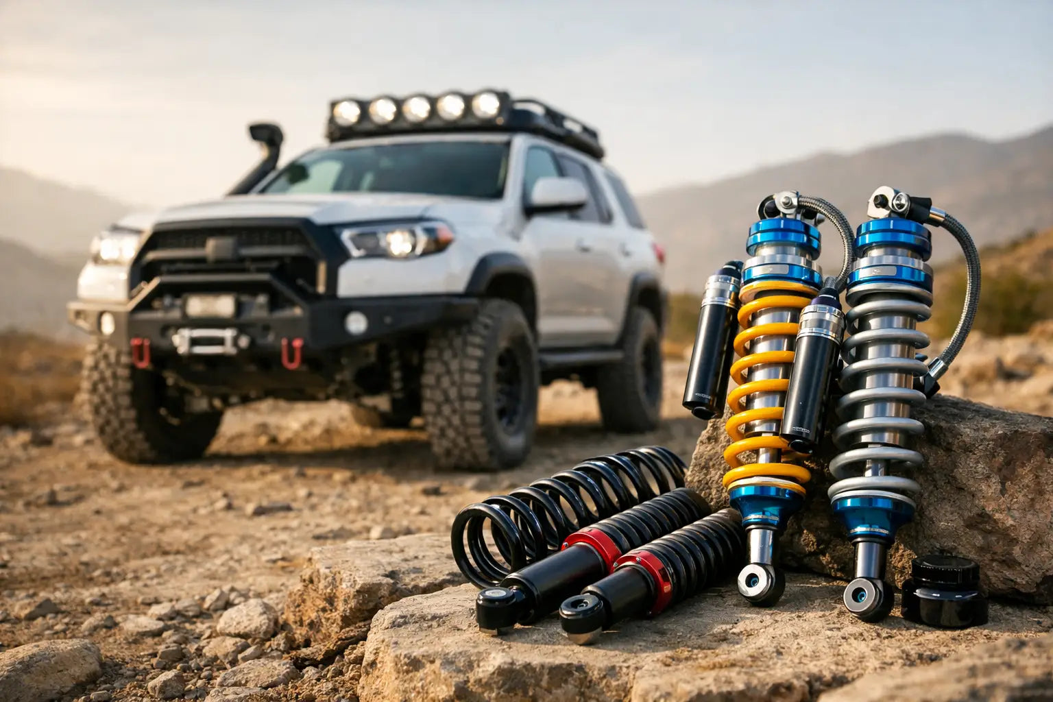 Cómo elegir amortiguadores off road para tu 4x4