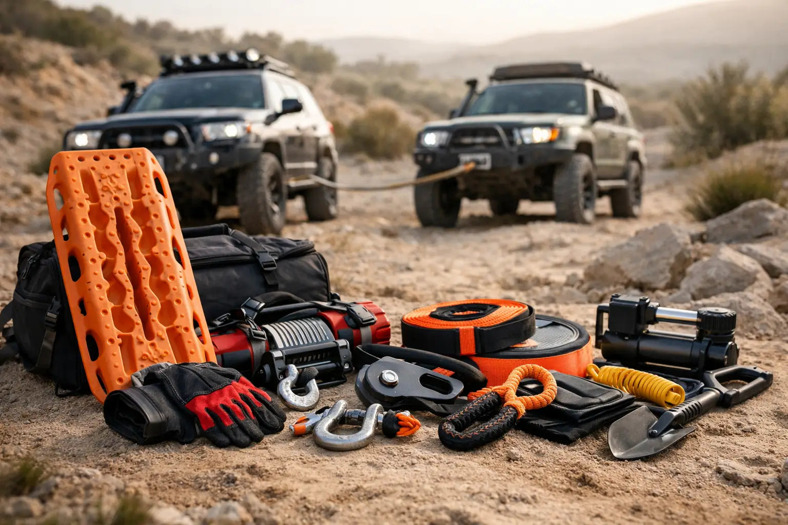 Off road recovery gear guide para 4x4