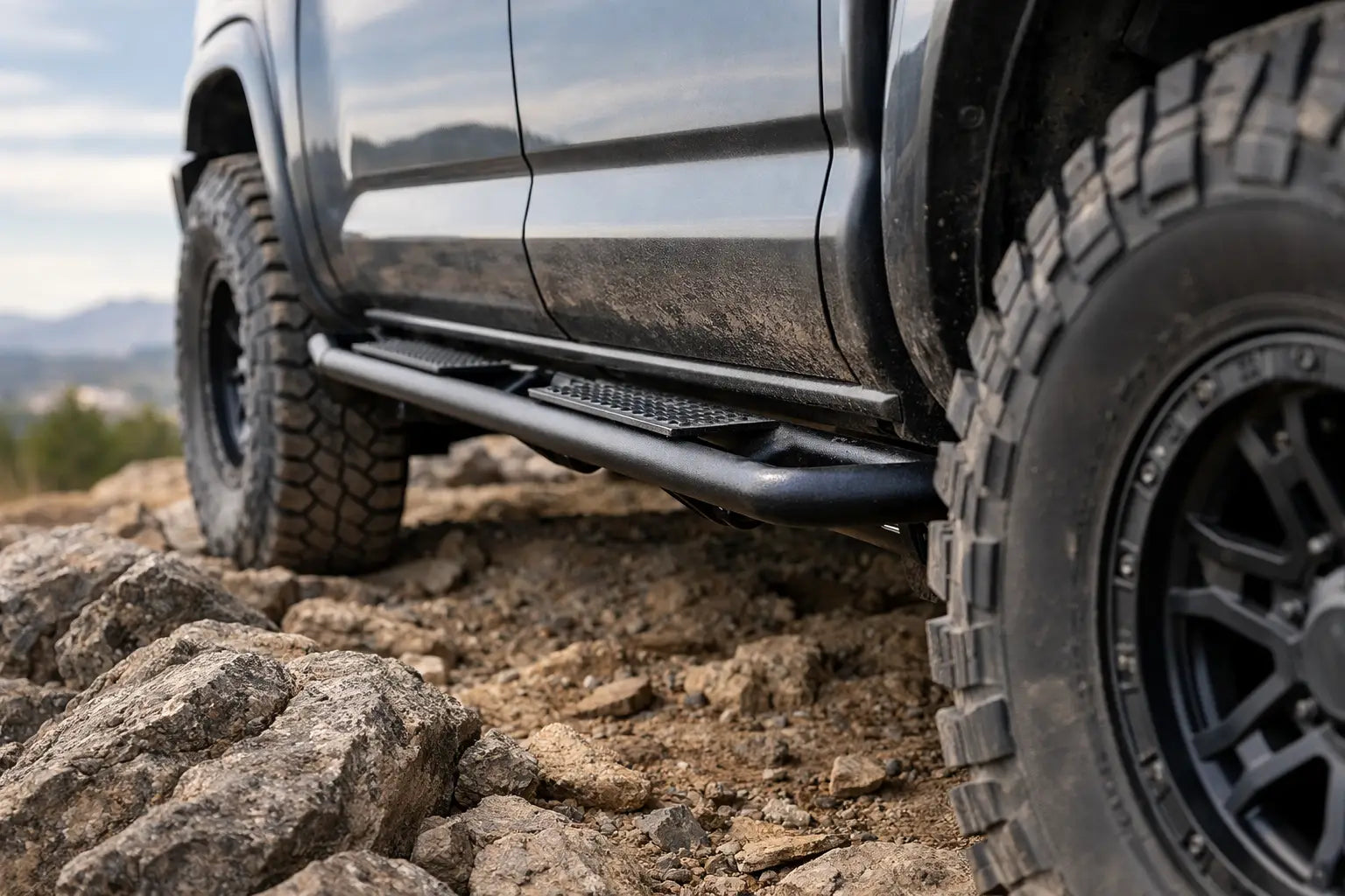 Rock sliders for trucks para proteger tu 4x4