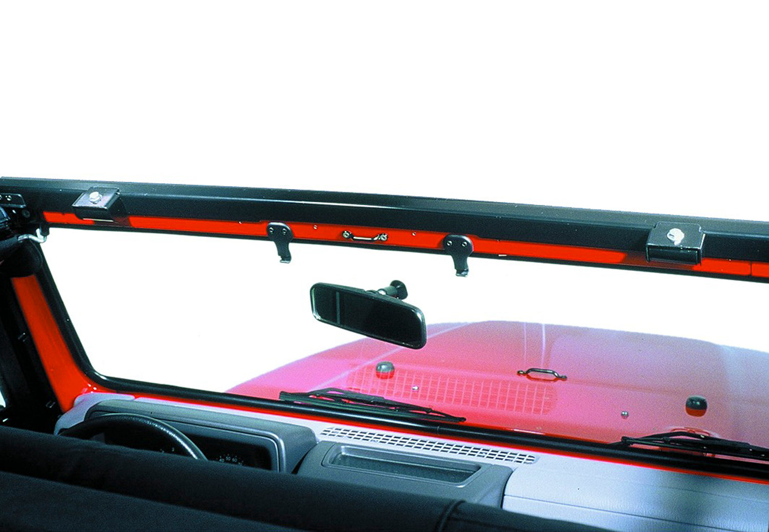 Bestop Windshield Channel - Jeep '97-06 Wrangler TJ
