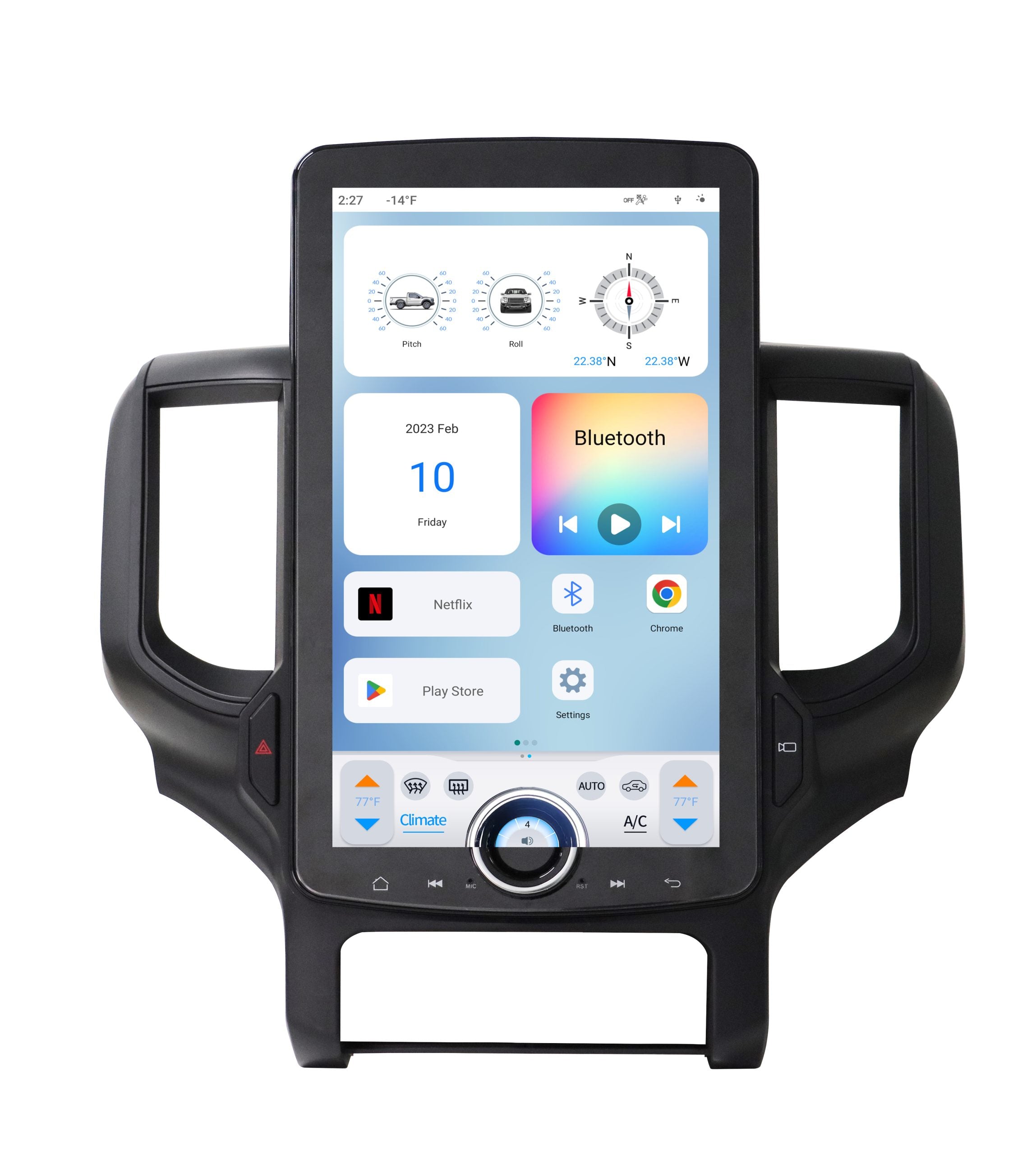 Linkswell 2019-2024 Dodge Ram T-Style XL Radio