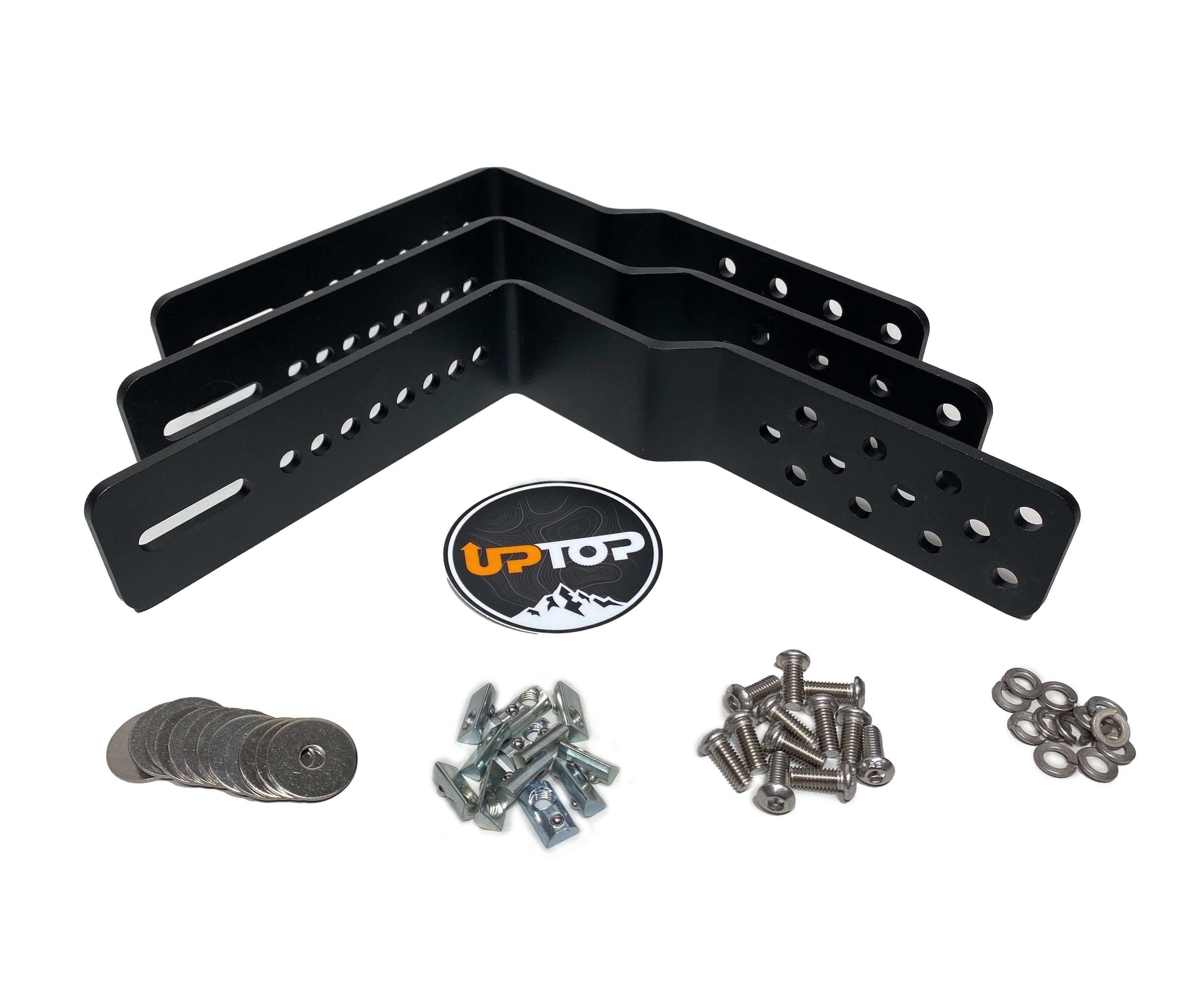 Straight-Up Side Mount-Brackets-upTOP Overland-upTOP Overland