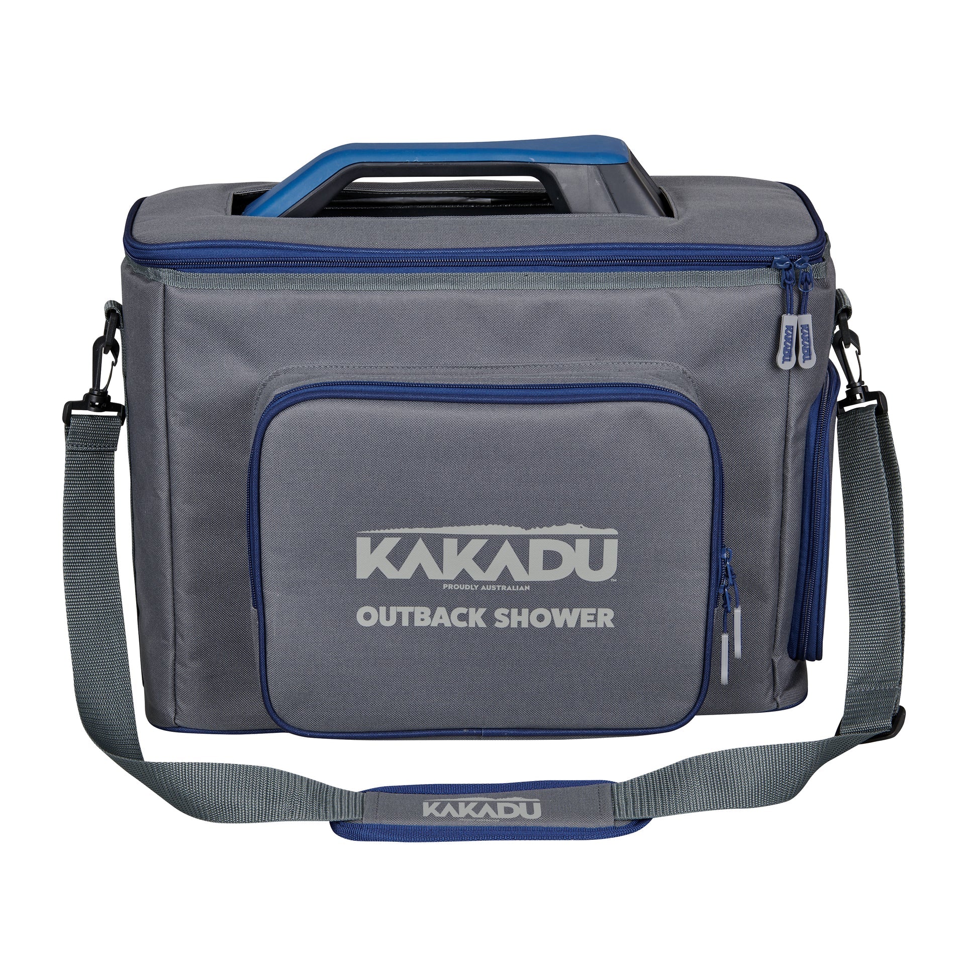 KAKADU OUTBACK PORTABLE GAS HOT WATER SHOWER CARRY BAG